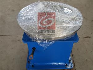 China 0.1-3rpm Robotic Welding Turntable , Single Axis Welding Positioning Equipment factory