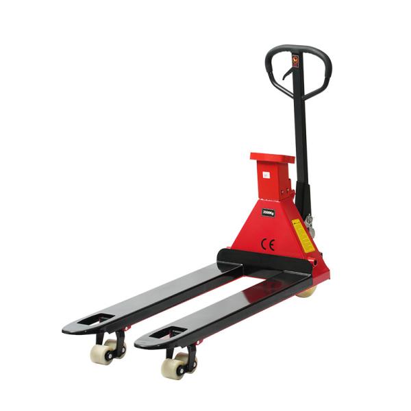 China SINOLIFT BFW Series Capacity 2000~3000Kg Scale Hand Pallet Truck Scale Pallet Jack With Painting Weighing Scale factory