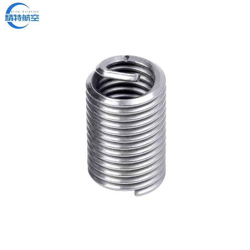 M16 304 Stainless Steel Wire Thread Insert Wire Screw Threaded Inserts Steel Wire Thread Stainless Steel Screw Wire Screw Sleeve