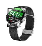 IP68 Silicone Smart Watch , 240*240 Smart Ecg Temperature Bracelet