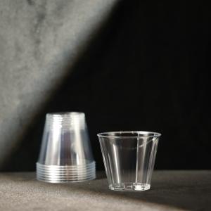 China 5OZ Transparent PS Plastic Disposable Cup FDA SGS Certified For Juice factory