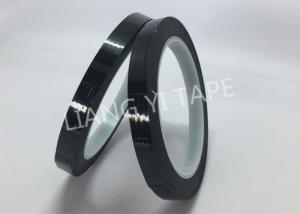 China Black Heat Resistance Polyester Mylar Tape For Electronic Component 0.05-0.06 mm Thickness factory