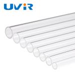 Clear Quartz Glass Pipe 5000 Hours For Twin Tube Infrared Heating Lamp