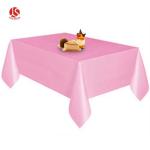 Plastic Tablecloth 5 Pack Red Disposable Rectangle Waterproof Party Table Cloth