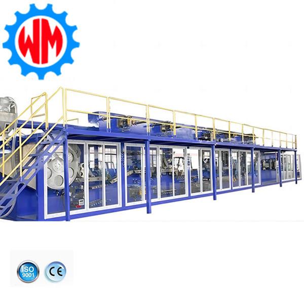 Professional Factory Full Servo Adult Diaper Making Machine 380V 50Hz with