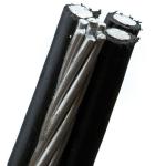 PE / XLPE Insulation Muti Core Aluminum Conductor Drop Wire 0.6KV / 1KV