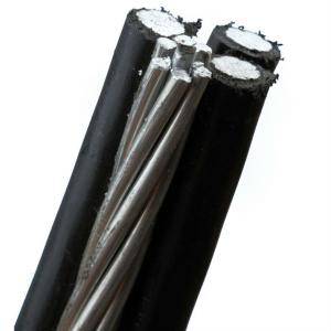 China PE / XLPE Insulation Muti Core Aluminum Conductor Drop Wire 0.6KV / 1KV factory