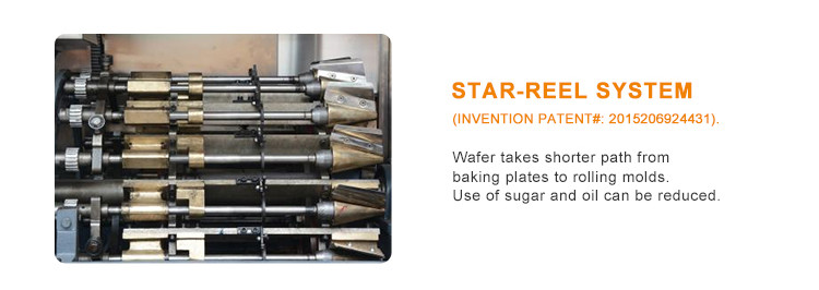 Stainless Steel Commercial Sugar Cone Machine 10000PCS/H