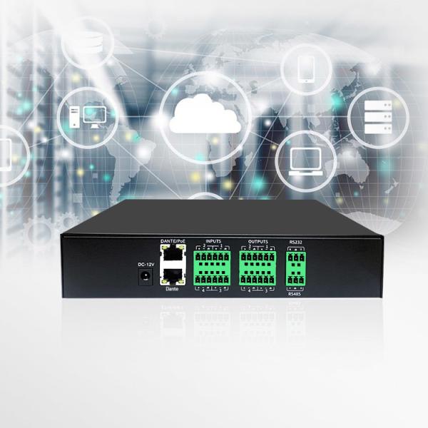 China Custom Dante Digital Analog Audio Interface Dsp Poe Module Matrix Processor Processeur 8 in 8 Out 4 X 4 16x16 with Usb for Stage factory