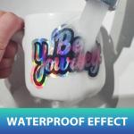 Waterproof Self Adhesive Holographic Sticker Paper For Inkjet Printer