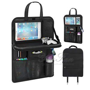 Scratch Resistant Behind Car Seat Storage With Tray OEM ODM Support