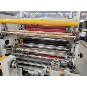 China PLC Control PP PE EVA Slitting Rewinder Machine ISO9000 Certification factory