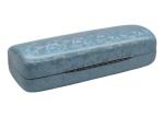 PU Wrapped Metal Clamshell Glasses Case