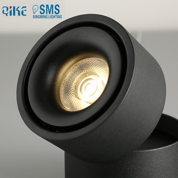 new design 12W cob led track light 360 degree rotated 90 degree folded track