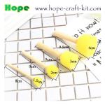 Kids DIY Hobby Acrylic Watercolor Painting Art Craft Plastic Handle Foam Paint