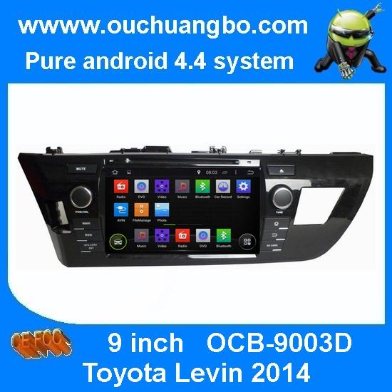 Ouchuangbo Car Stereo DVD Audio for Toyota Levin Android 4.4 GPS Navigaion iPod
