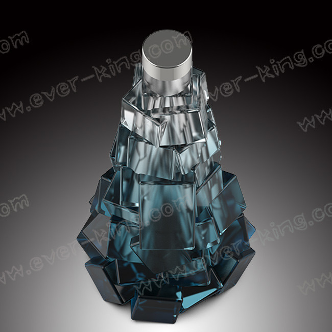 Fancy Design 70ml Brandy Bottle With Beautiful Color
