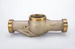 High Capacity Bronze Water Meter Body Multi Jet Water Meter Body For Cold Water