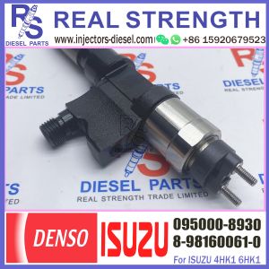 common rail injector 095000-8930 8976097880 8981600610 for Isuzu 4HK1 6HK1
