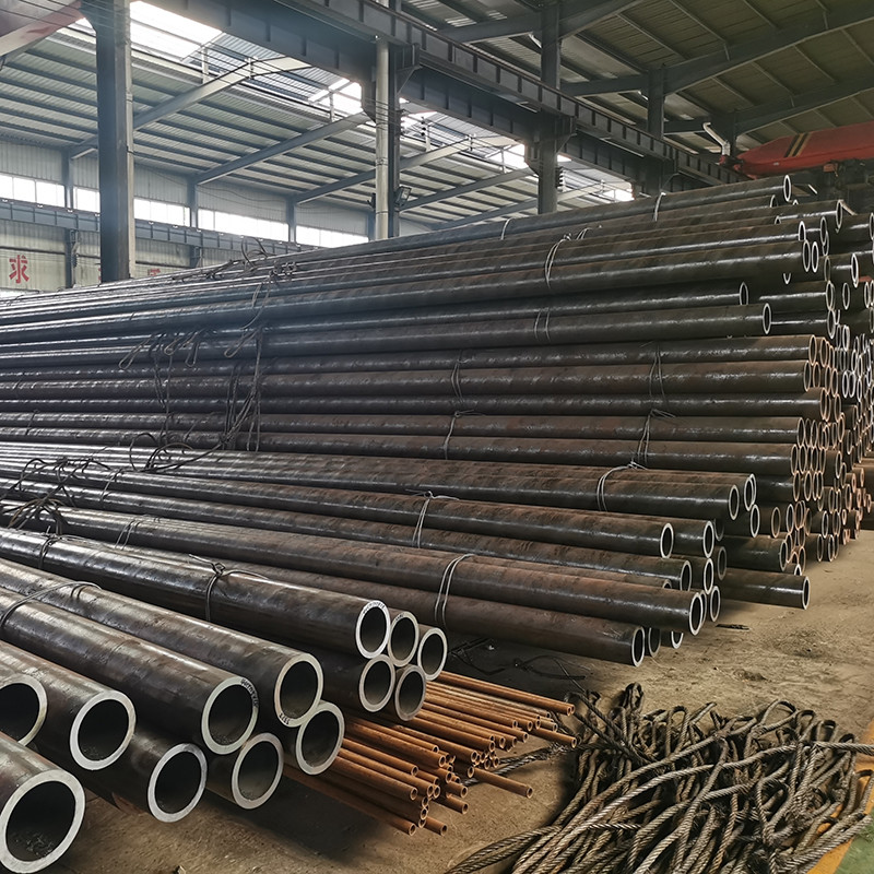 Q235B Q345B Q345D Q345C Q345E Q355B Q355D Q355E Carbon Steel Pipe High Precision