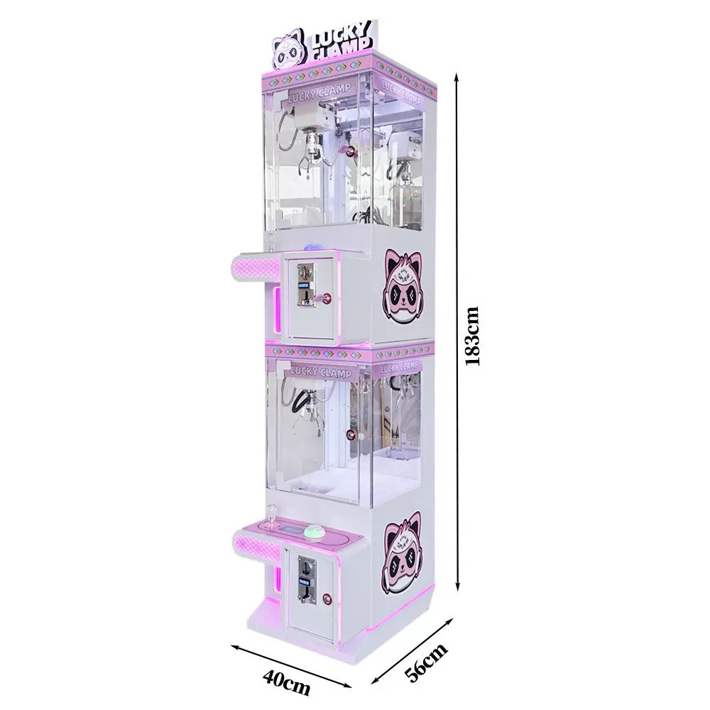 High-quality Mini Arcade Coin-operated Crane Double-decker Game Equipment