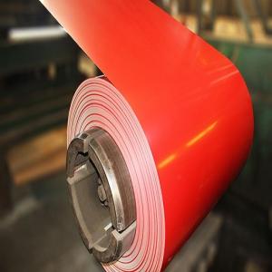 China Corrugated Prepainted Galvalume Steel Coil PPGL For Soft Roofing factory