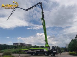 China 52X-6RZ Used Zoomlion Concrete Pump Trucks PWM CAN remote controlled factory