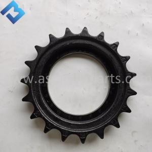 China Road construction asphalt paver spare parts 19 teeth 20 pin holes ABG325 ABG7820 80672983 walking driving sprocket factory