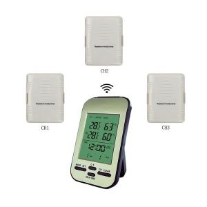 China Get Accurate Weather Forecast Wireless Thermometer And Hygrometer Humidity Accuracy ±5% factory