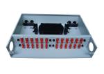 Rack Mounted ODF Fiber Termination Fixed 2U 48 Core Fiber Optic Termination Box