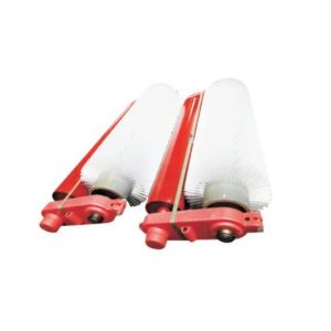 China Heavy-Duty Industrial Roller Brush Conveyor Cleaner on sale