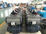Pneumatic Actuator Operated Ball Valve UPVC Ball Valve Explosion Proof