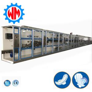 China Womeng Machine Manufacturing Sanitary Napkin Production Line with Professional Accreditation factory