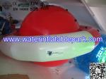 0.9mm PVC Tarpaulin Inflatable Peg-top / Red White Inflatable Saturn Rocker