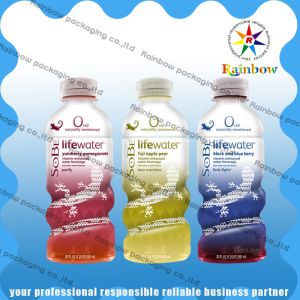 China Drink Bottle Shrink Wrap Sleeves Custom Printing Heat Sensitive Waterproof factory