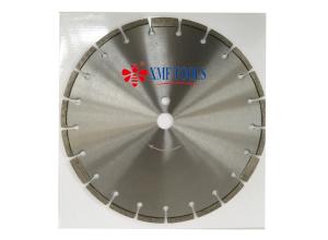 China Brick 450mm Laser Welded Saw Blade , Walk Behind Concrete Saw Blades factory