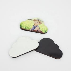 China China Factory 60x36mm Sublimation Blank MDF Fridge Magnets for Gift factory