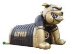10m pvc tarpaulin Inflatable Tunnels for Events Football Inflatable Helmet