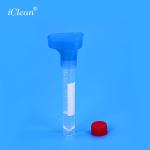 Clear Red Durable Saliva Collection Kits Sample Dna Saliva Kit
