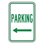 Directional Arrow Custom Reflective Sign Parking Lot Symbol Weatherproof