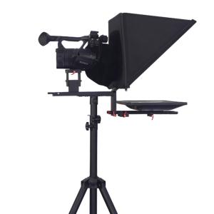 China Tempered HD Glass Stand 22 Inch Teleprompter for TV Broadcasting Equipment SUPPLY factory