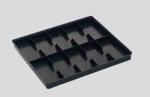 Black 500*360*175MM Electric Conduction ESD Tray