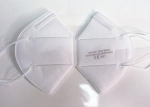 China KN95 Respirator Mask White Disposable Safety Particulate Mouth Mask factory