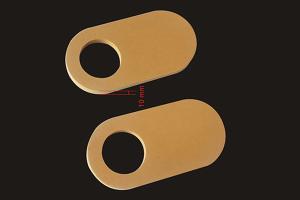 China Casting Steel ZrO2 Ladle Slide Gate Plates Yellow Color Erosion Resistance factory