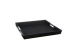 Metal Lock Custom Jewelry Gift Boxes Leather Serving Tray Imitation Leather
