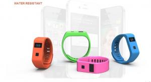China Digital Body Fitness Tracker Bluetooth Sleep Calorie Burning Monitor IP69 on sale