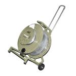 outdoor patch cord IP68 MPO LC with metal fiber optic cable reel