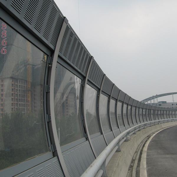 Transparent Noise Barrier Acrylic Sheet With Black String For Bird Guard