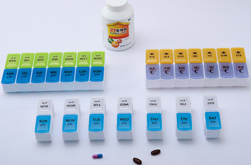 Medical Promotional Pill Container Medicine Case Tablet Storage Box Case Pill Dispenser Box