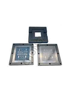 China Aluminum BGA Ball Placement Customized Thickness Anodizing Surface factory